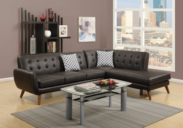 Barclay 3 Seater + Chaise ( Dark Brown )