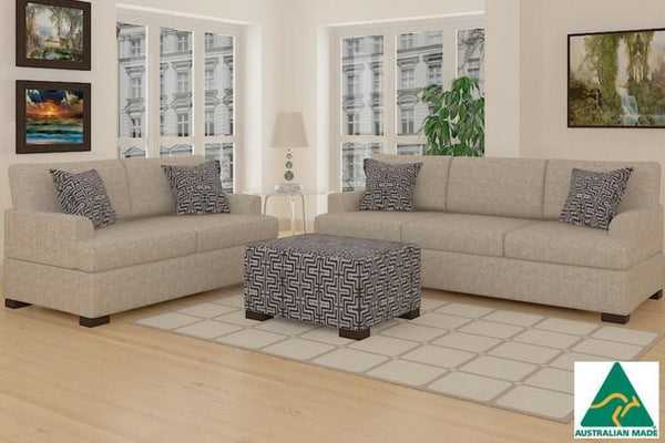 Bahama Sofa & Loveseat (Straw)