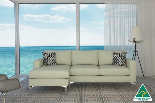 Bentley 3.5 Seater Chaise Lounge (Porcelain)