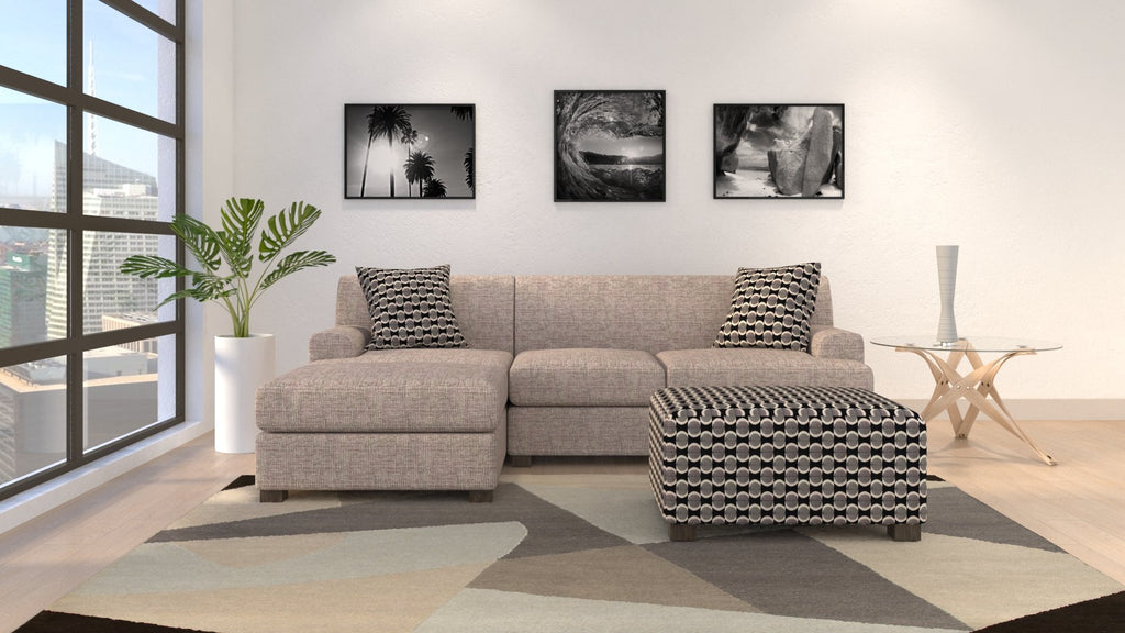 Byron Sofa & Loveseat (Slate)