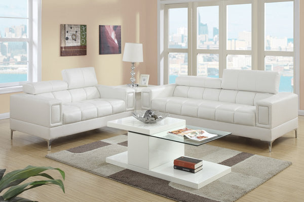 Apollo 3 Seater Sofa (White)