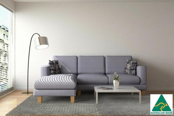 York 3 Seater + Chaise (Grey)