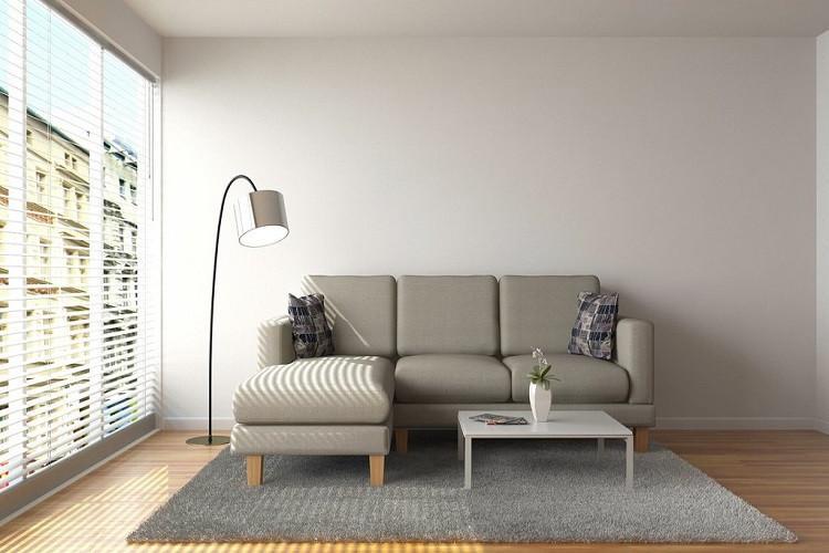 York 3 Seater + Chaise ( Natural )