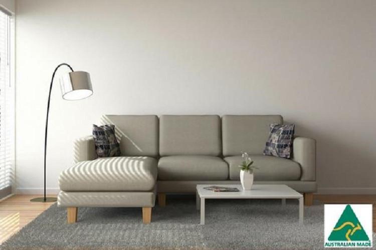 York 3 Seater + Chaise ( Natural )